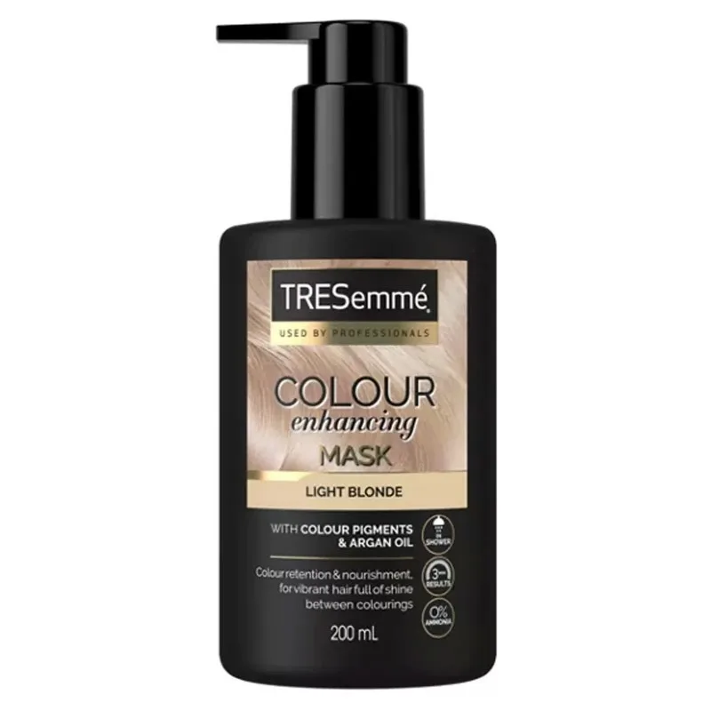 ماسك الشعر المعزز للون من TRESemme للأشقر الفاتح - 200 مل